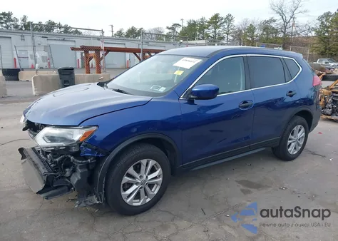 2017 Nissan Rogue S из США, поврежденный, VIN JN8AT2MV4HW013537